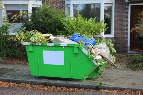 Garden waste removal process in Upminster